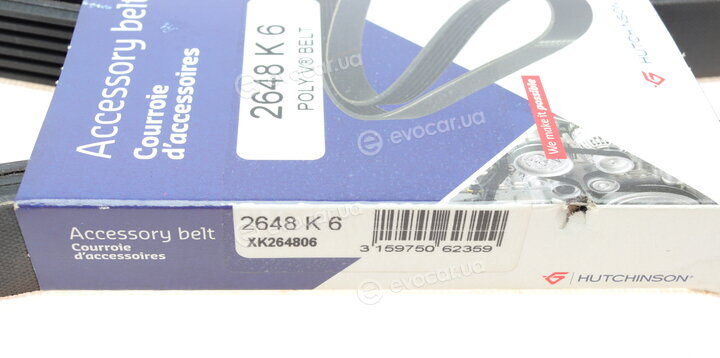 Hutchinson 2648 K 6