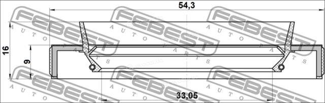 Febest 95HBY-35540916R