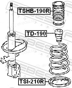 Febest TSHB-190R