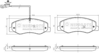 Nipparts N3611061