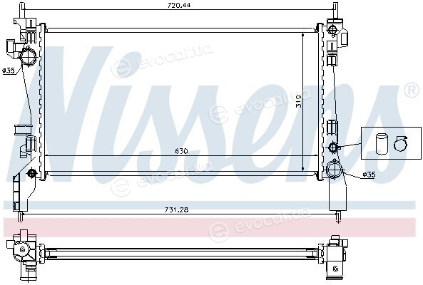 Nissens 636004