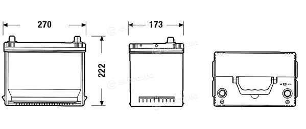 Exide EA754