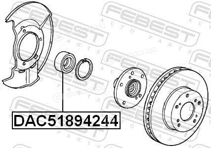 Febest DAC51894244