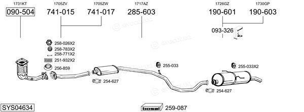 Bosal SYS04634