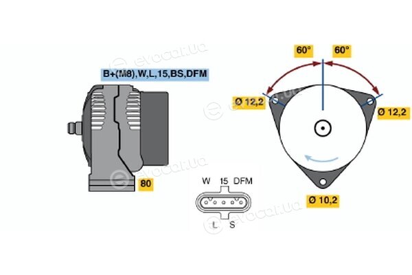 Bosch 0 124 555 013