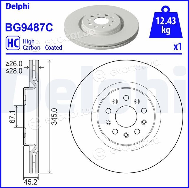 Delphi BG9487C