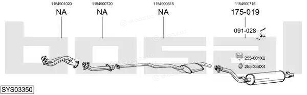 Bosal SYS03350