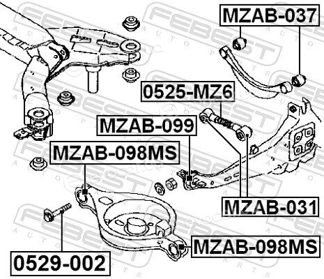 Febest 0525-MZ6