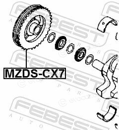 Febest MZDS-CX7