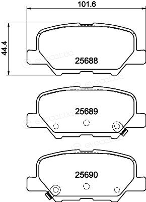 Hella Pagid 8DB 355 020-291