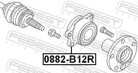 Febest 0882-B12R
