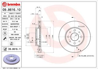 Brembo 09.8616.10