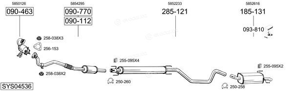 Bosal SYS04536