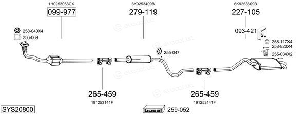 Bosal SYS20800