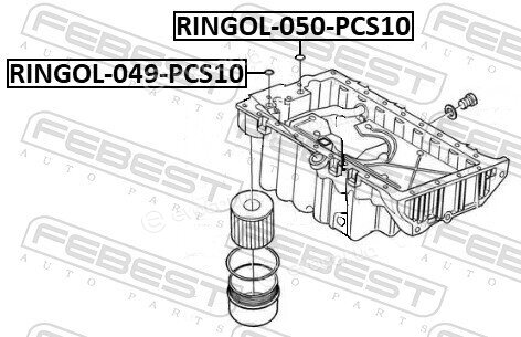Febest RINGOL-050-PCS10