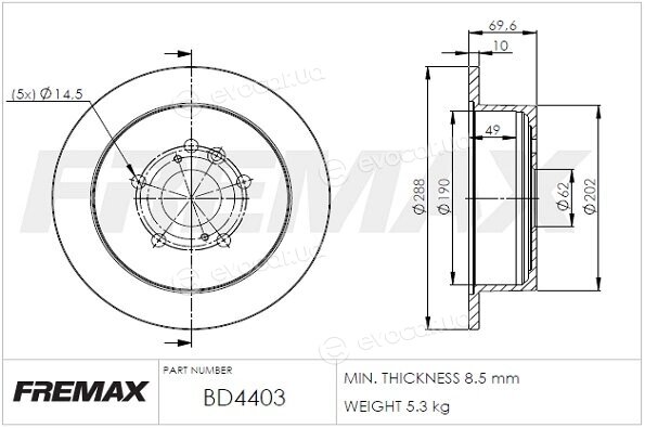 Fremax BD-4403