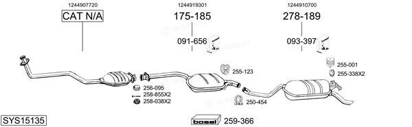 Bosal SYS15135