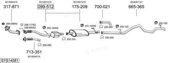 Bosal SYS14581