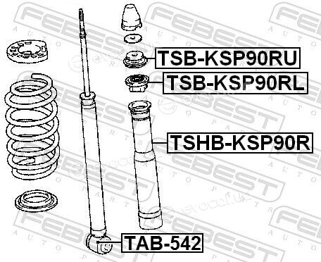 Febest TSB-KSP90RU