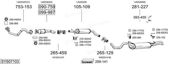 Bosal SYS07103