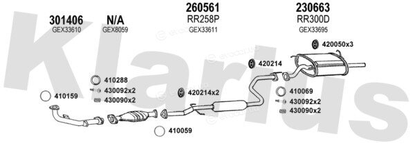 Klarius 120282E