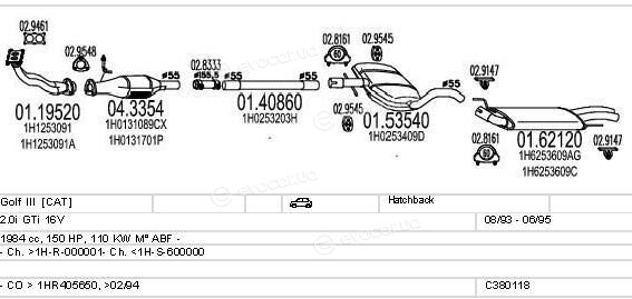 MTS C380118002917