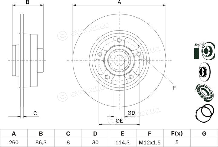 Bosch 0 986 479 E78