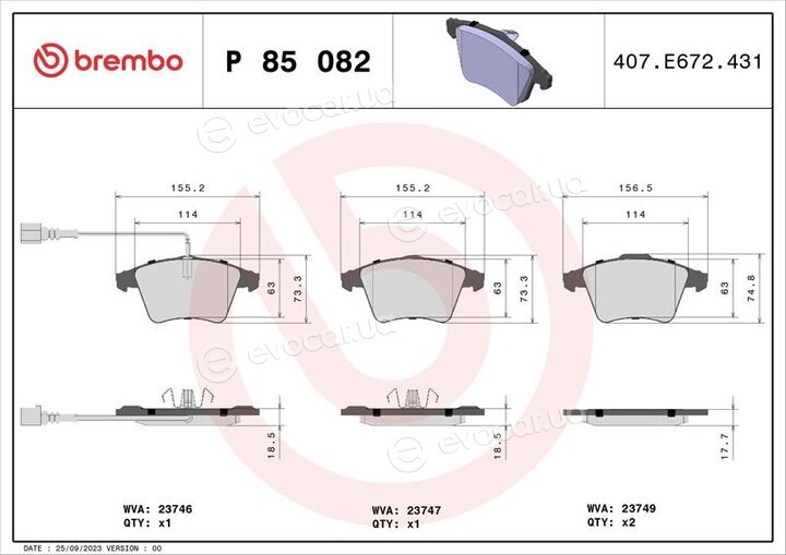 Brembo P 85 082