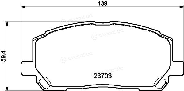 Hella Pagid 8DB 355 011-161