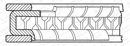 Goetze 4.0mm 712 CR ST