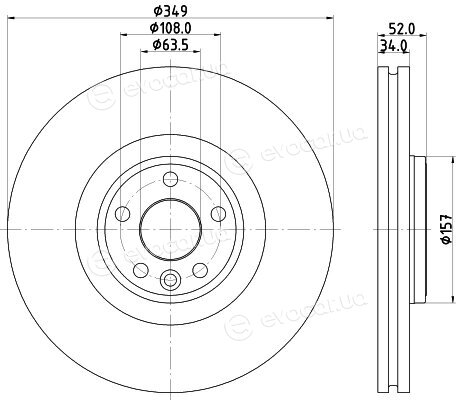 Hella Pagid 8DD 355 131-961