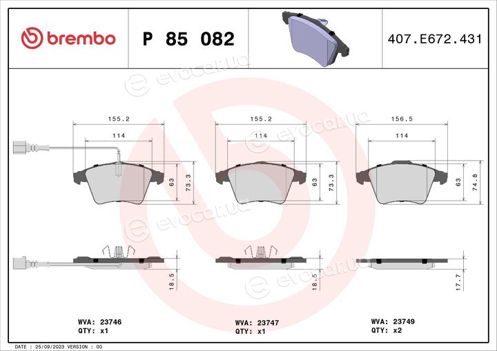 Brembo P 85 082