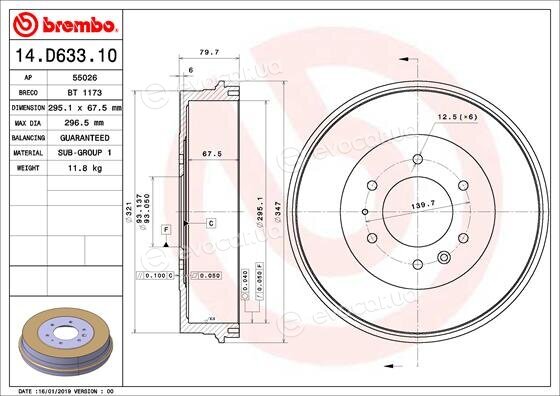 Brembo 14.D633.10