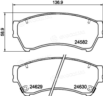 Hella Pagid 8DB 355 013-761