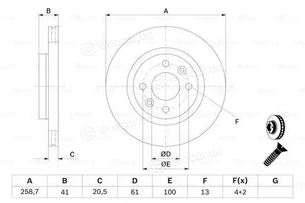 Bosch 0 986 478 124