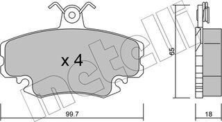 Metelli 22-0120-0