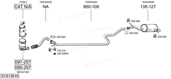 Bosal SYS13619