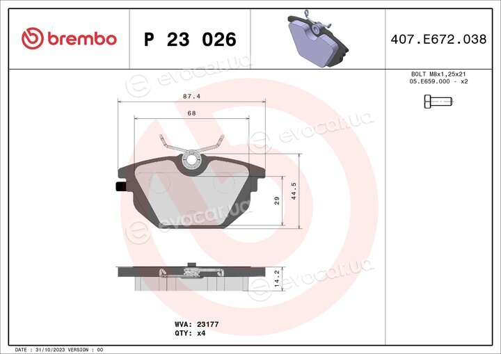 Brembo P 23 026