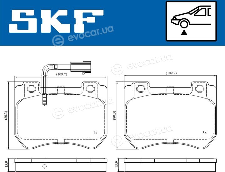 SKF VKBP 80610 E