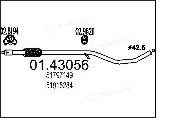 MTS 01.43056