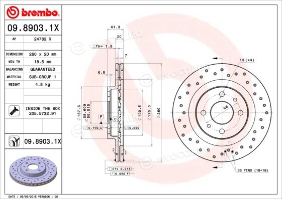 Brembo 09.8903.1X