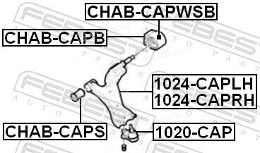 Febest CHAB-CAPWSB