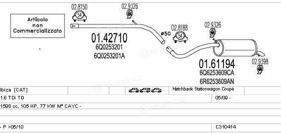 MTS C310414024029