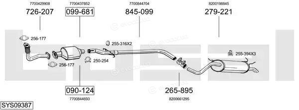 Bosal SYS09387