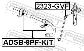 Febest ADSB-8PF-KIT
