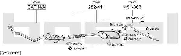 Bosal SYS04265