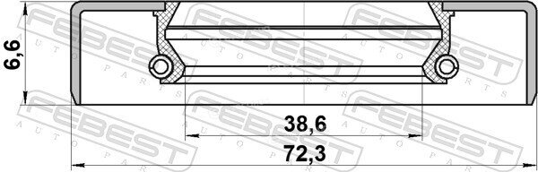 Febest 95GDY-40720707X