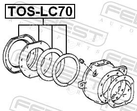 Febest TOS-LC70