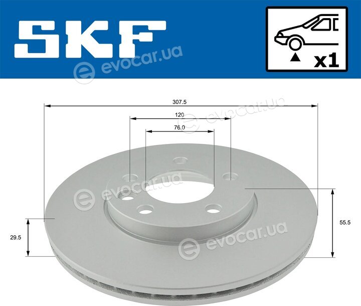 SKF VKBD 80040 V1