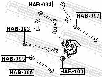 Febest HAB-093